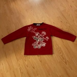 Boys Size Medium Red Happy Day Sweater